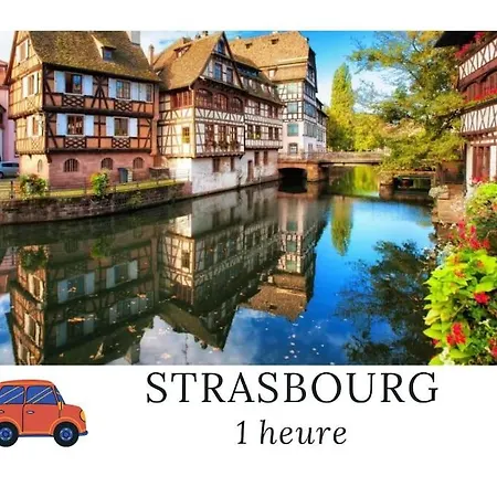 Apartamento La Sorciere In A Typical Alsatian House Rouffach