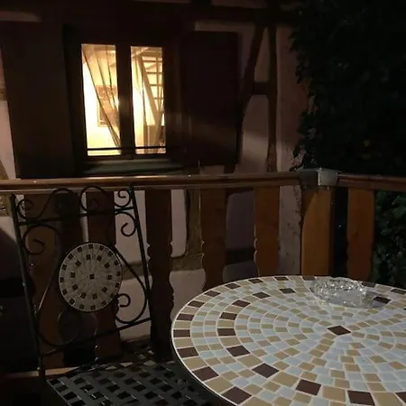 דירה La Sorciere In A Typical Alsatian House
