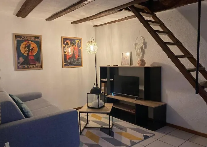 La Sorciere In A Typical Alsatian House * Rouffach